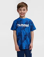 Hummel - hmlTONNI T-SHIRT S/S - kortermede - estate blue - 2