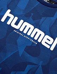 Hummel - hmlTONNI T-SHIRT S/S - kortermede - estate blue - 5