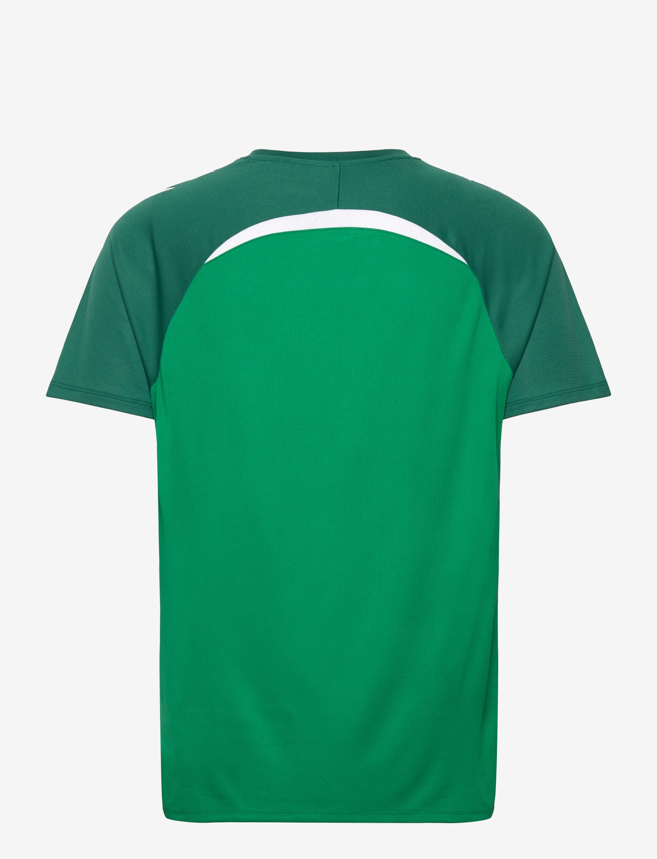 Hummel - hmlLEAD 2.0 JERSEY S/S - t-shirts - jelly bean/evergreen - 1