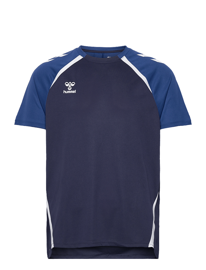 Hummel - hmlLEAD 2.0 JERSEY S/S - t-shirts - marine/true blue - 0