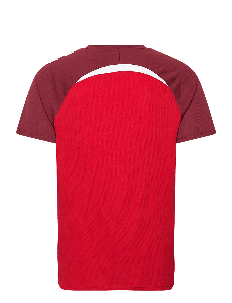 Hummel - hmlLEAD 2.0 JERSEY S/S - t-shirts - true red/maroon - 1