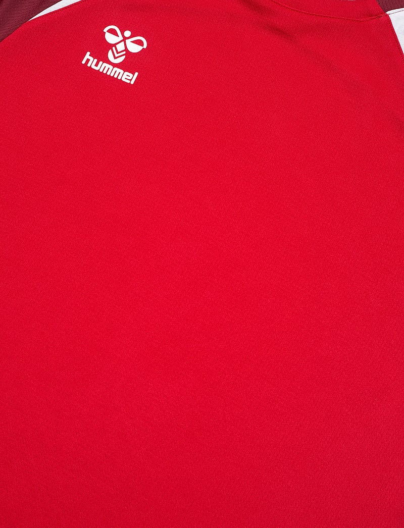 Hummel - hmlLEAD 2.0 JERSEY S/S - t-shirts - true red/maroon - 2