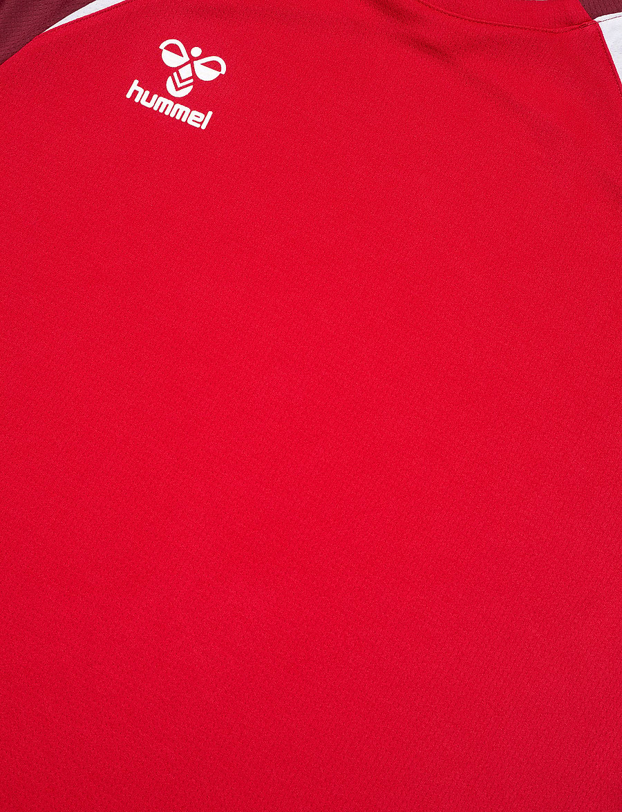 Hummel - hmlLEAD 2.0 JERSEY S/S - t-shirts - true red/maroon - 2