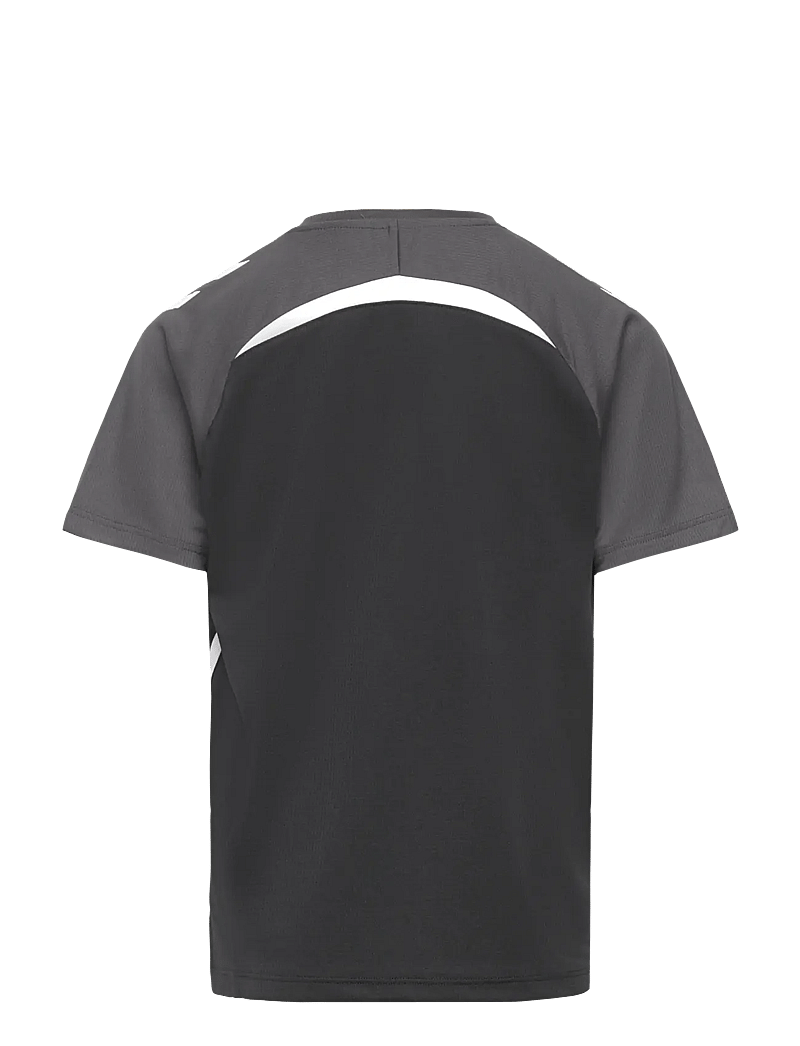 Hummel - hmlLEAD 2.0 JERSEY S/S KIDS - spordisärgid - black/asphalt - 1