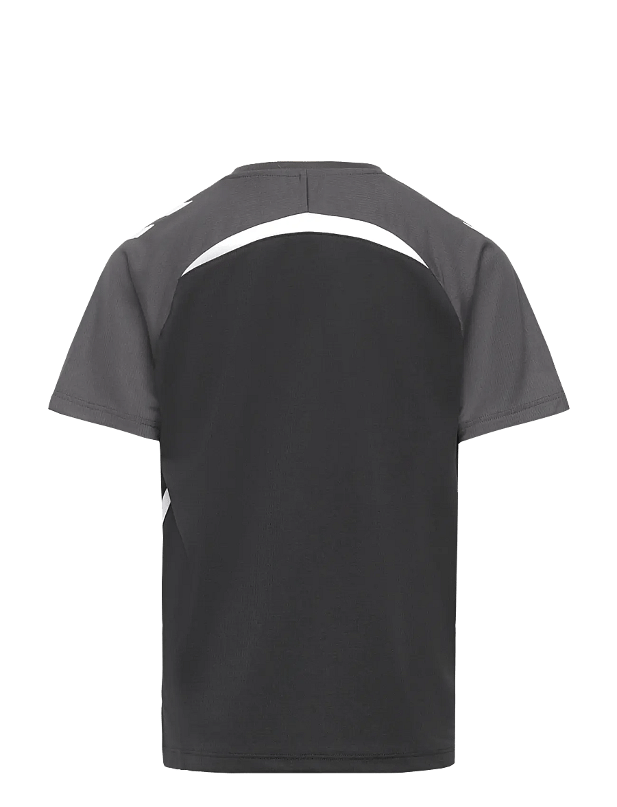 Hummel - hmlLEAD 2.0 JERSEY S/S KIDS - black/asphalt - 1