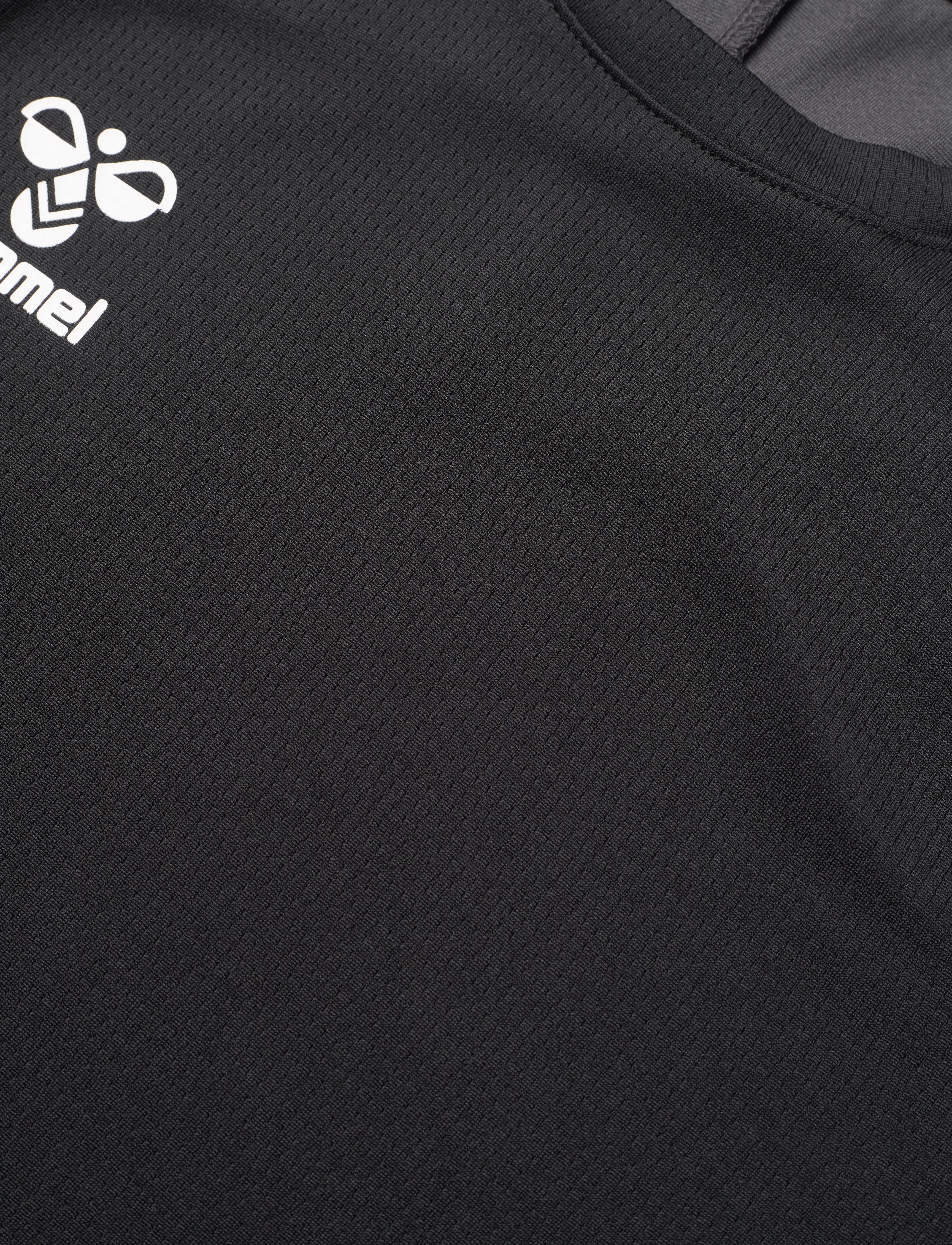 Hummel - hmlLEAD 2.0 JERSEY S/S KIDS - black/asphalt - 2