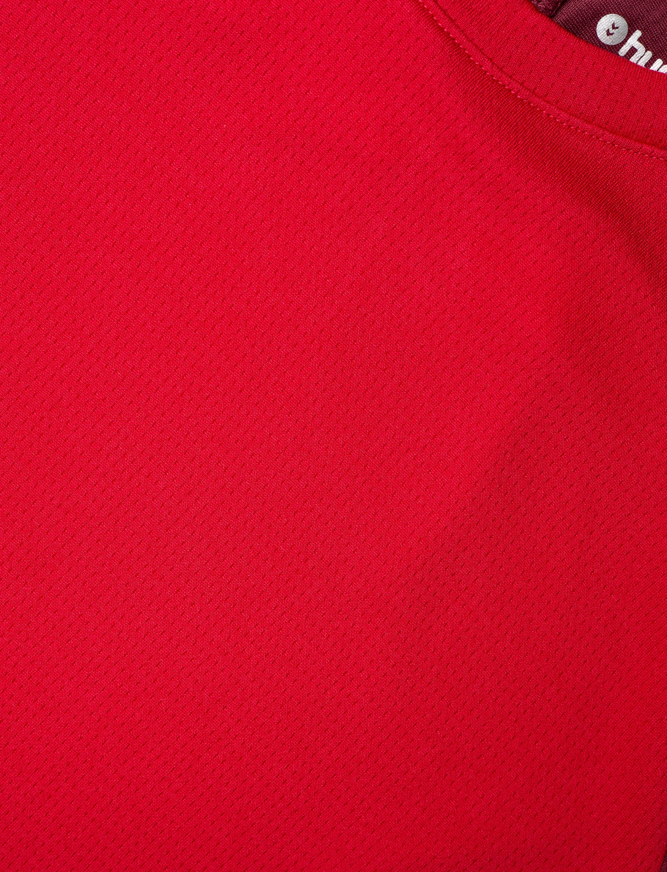 Hummel - hmlLEAD 2.0 JERSEY S/S WOMAN - stuttermarbolir - true red/maroon - 2