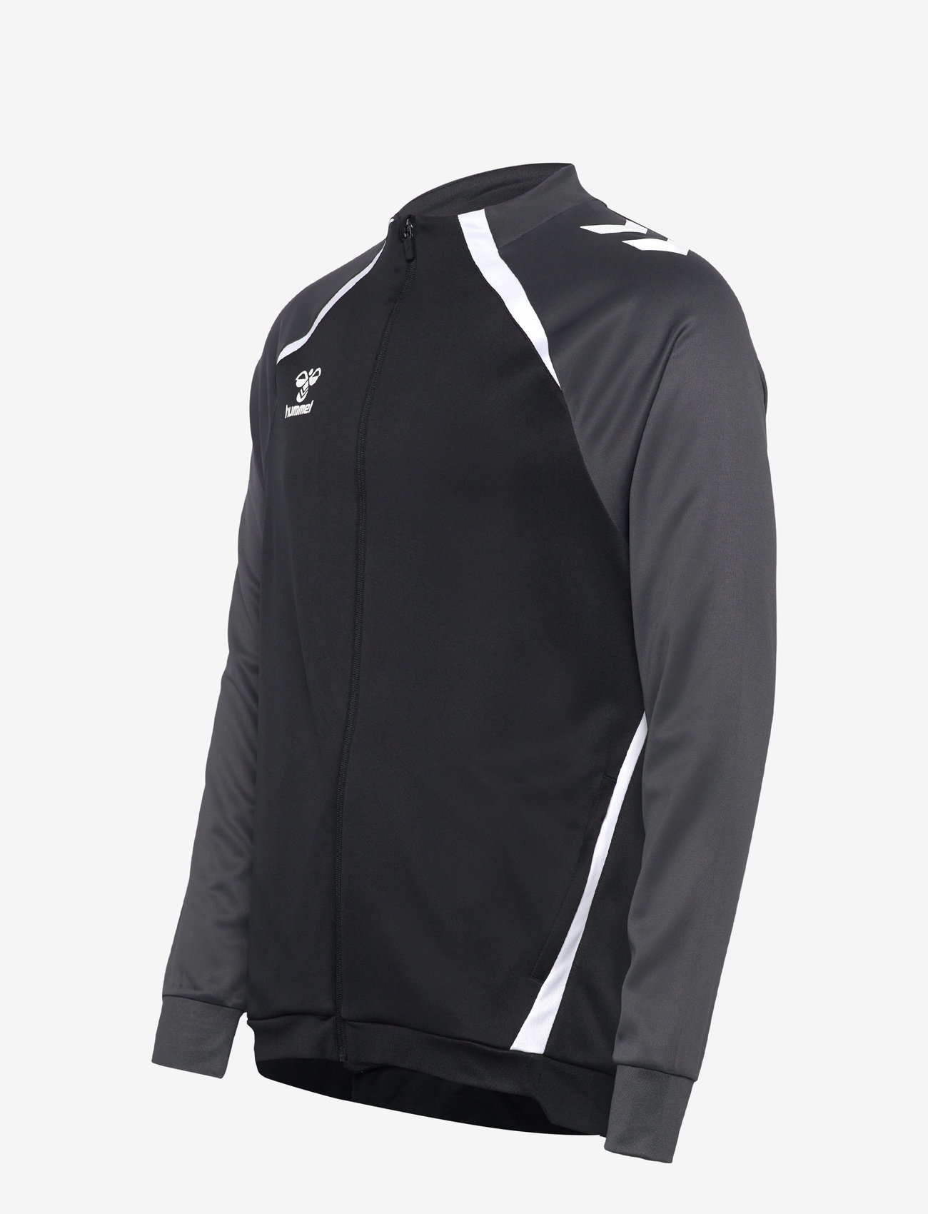 Hummel - hmlLEAD 2.0 TRACK ZIP JACKET - sweatshirts - black/asphalt - 2