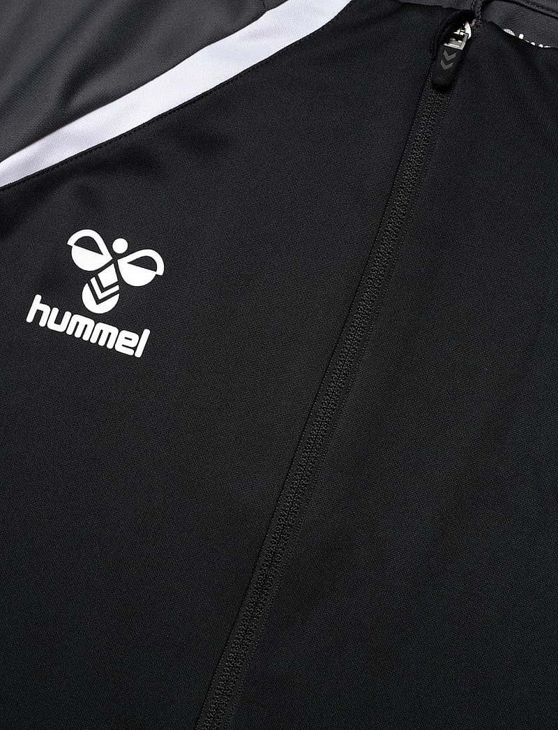 Hummel - hmlLEAD 2.0 TRACK ZIP JACKET - sweatshirts - black/asphalt - 4