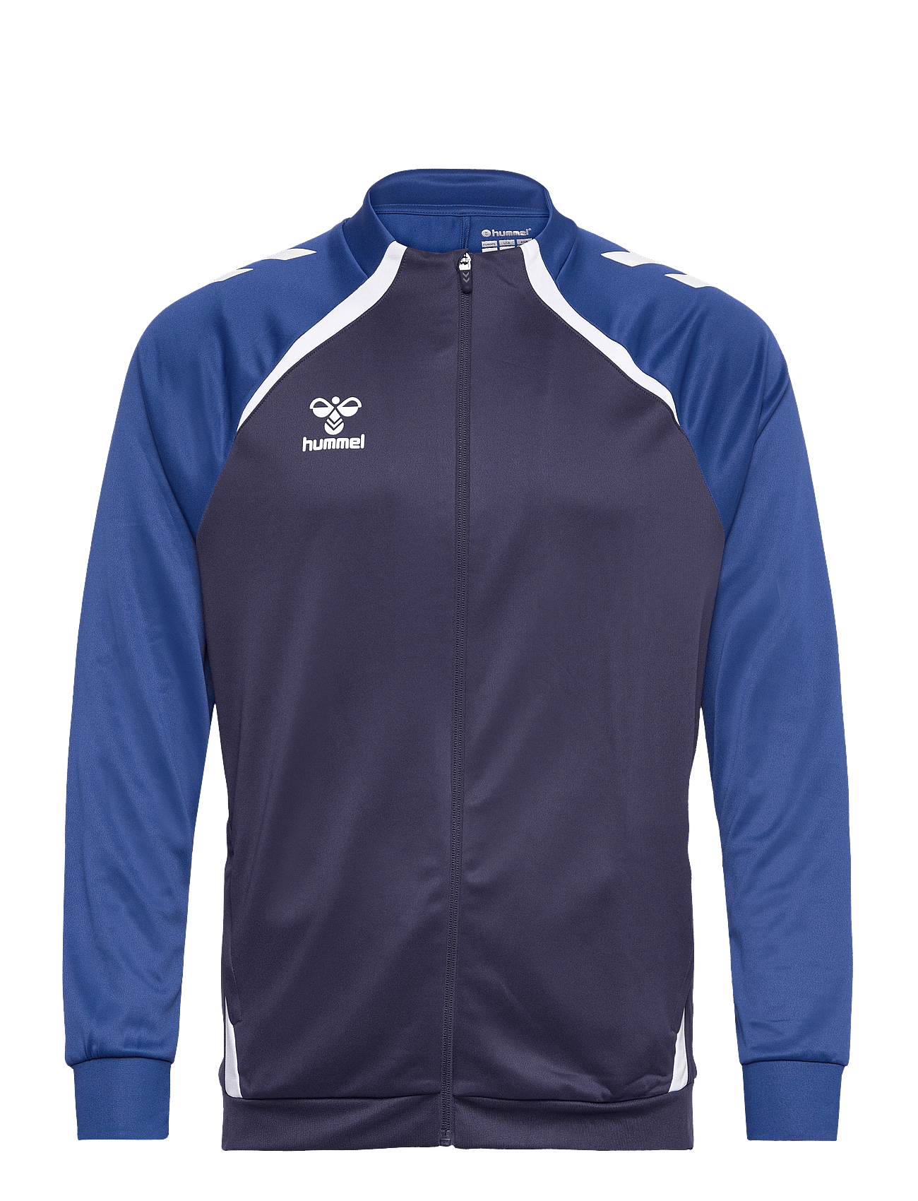 hmlLEAD 2.0 TRACK ZIP JACKET - MARINE/TRUE