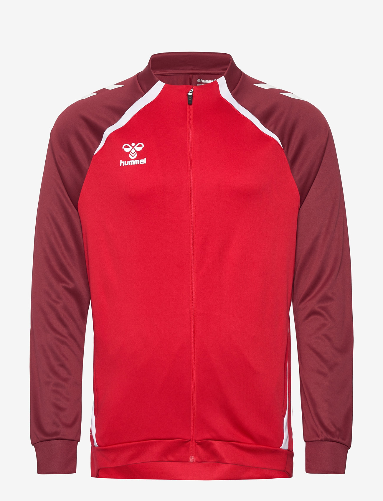 Hummel - hmlLEAD 2.0 TRACK ZIP JACKET - dressipluusid - true red/maroon - 0