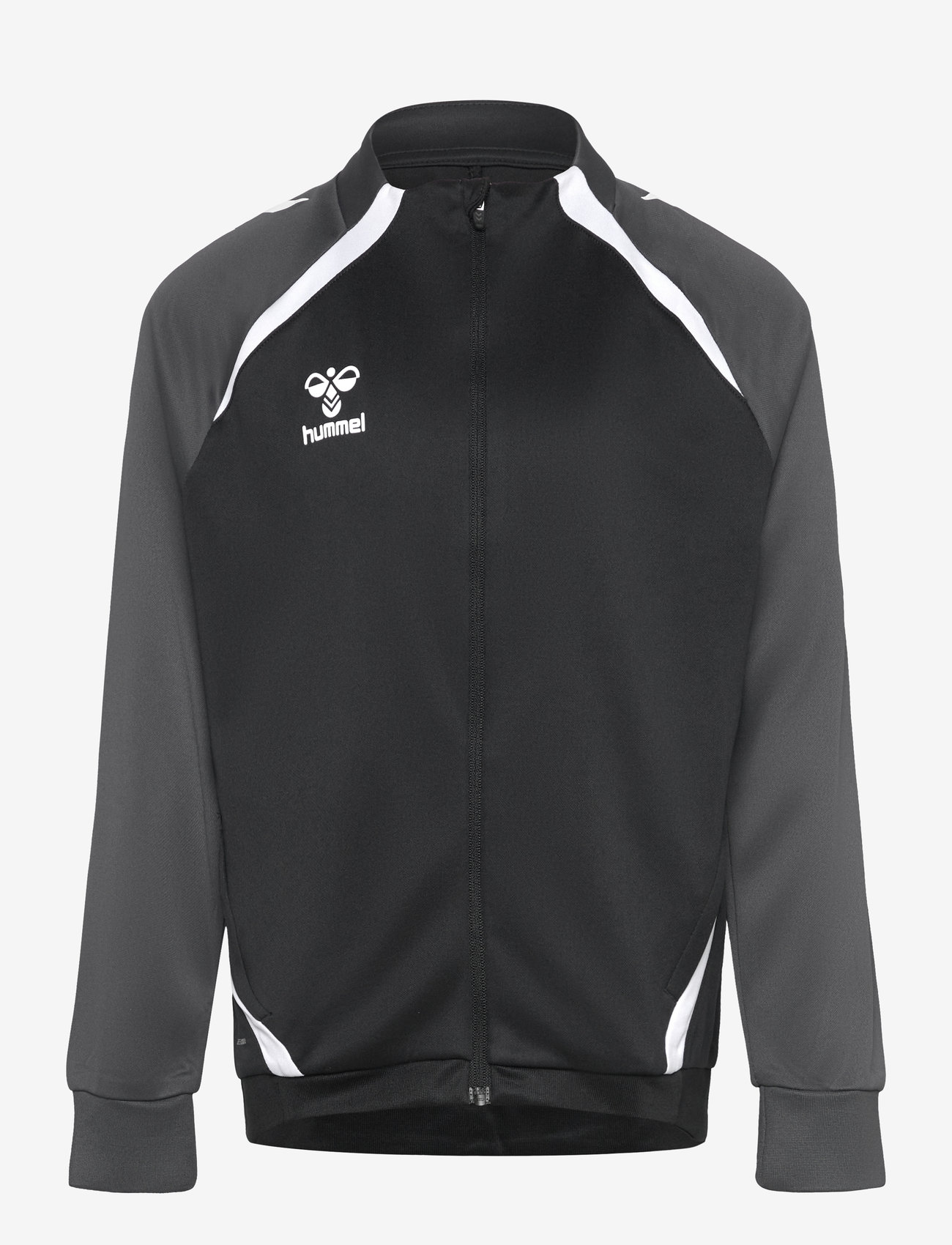 Hummel - hmlLEAD 2.0 TRACK ZIP JACKET KIDS - virsdrēbes - black/asphalt - 0