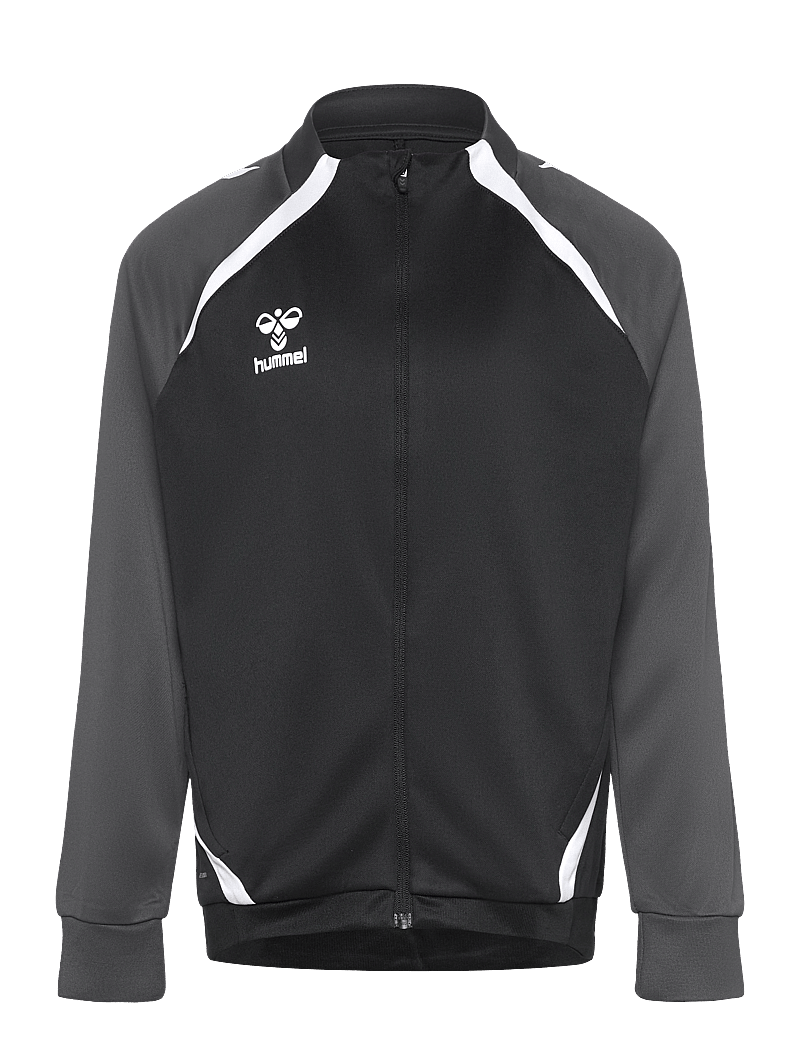 Hummel - hmlLEAD 2.0 TRACK ZIP JACKET KIDS - virsdrēbes - black/asphalt - 0