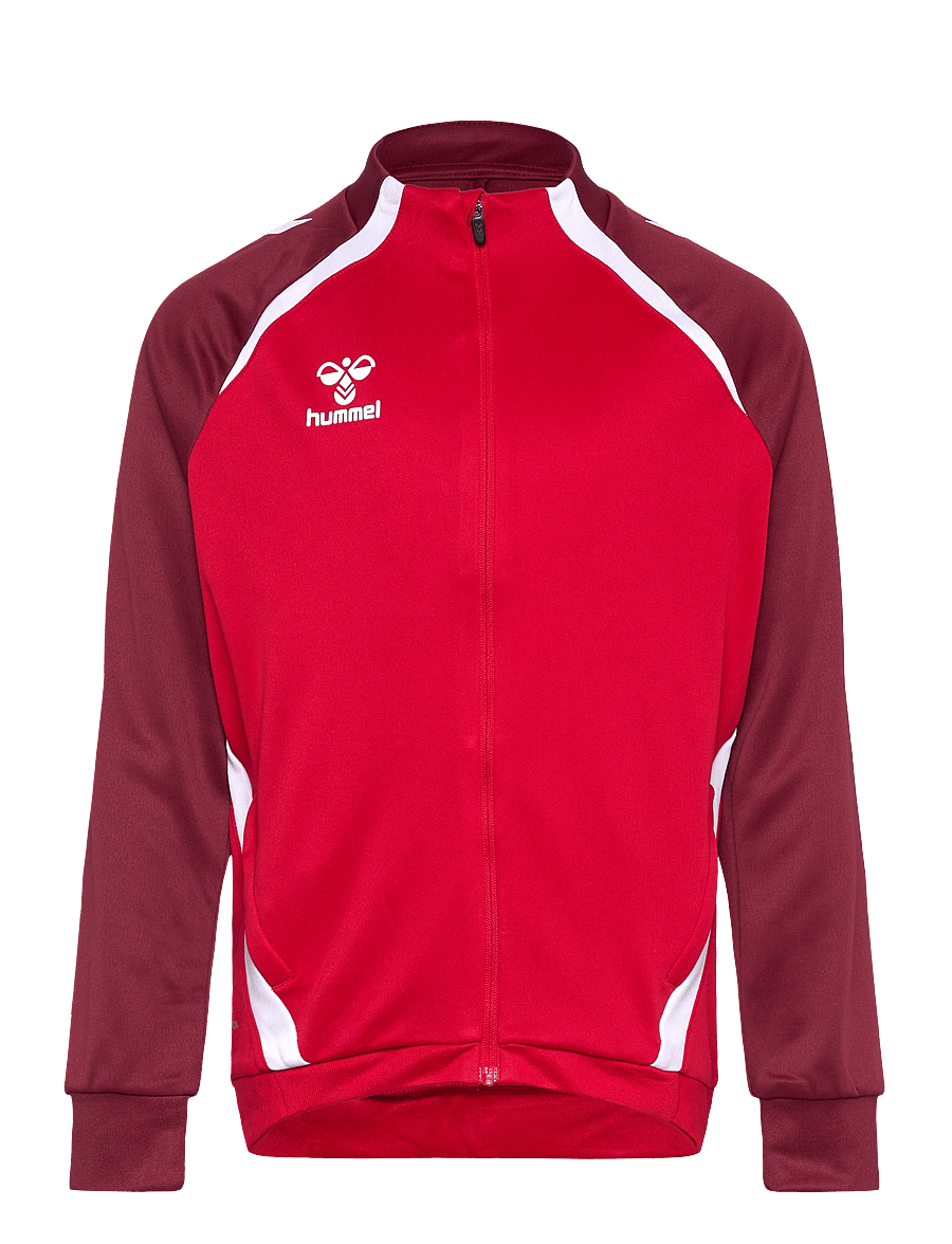 Hummel - hmlLEAD 2.0 TRACK ZIP JACKET KIDS - true red/maroon - 0