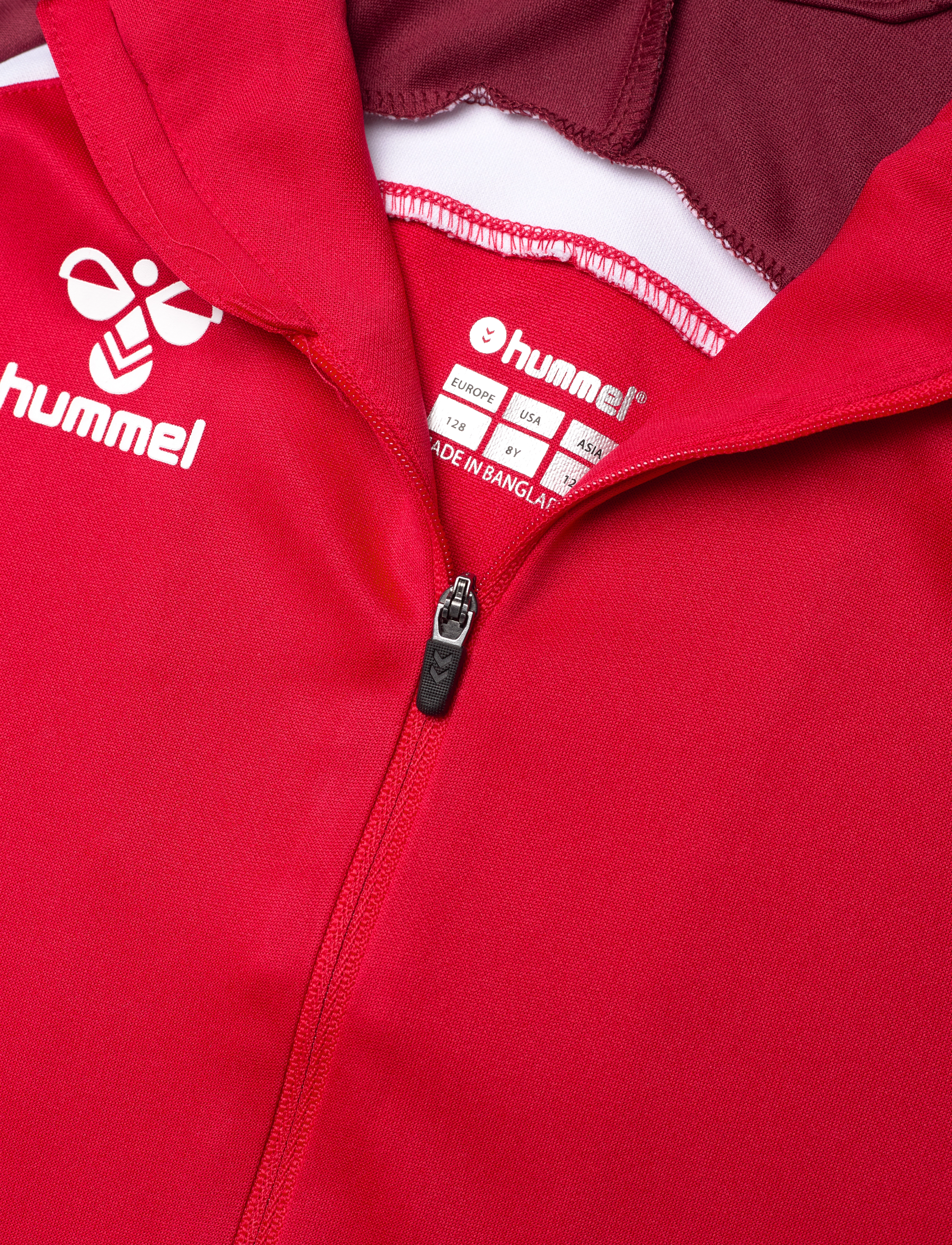 Hummel - hmlLEAD 2.0 TRACK ZIP JACKET KIDS - true red/maroon - 2