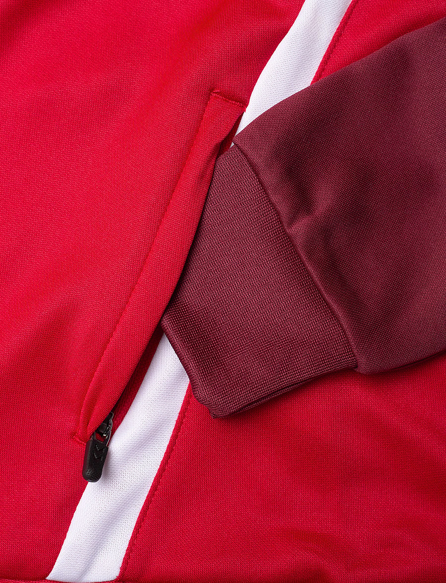 Hummel - hmlLEAD 2.0 TRACK ZIP JACKET KIDS - true red/maroon - 3
