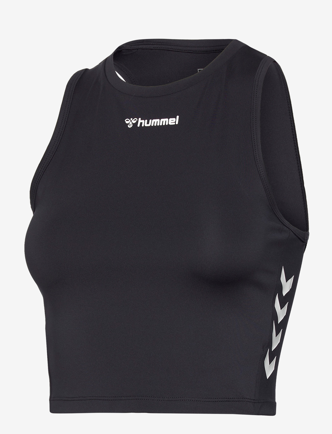 Hummel - hmlMT ACTIVE SHORT TOP - laveste priser - black - 2