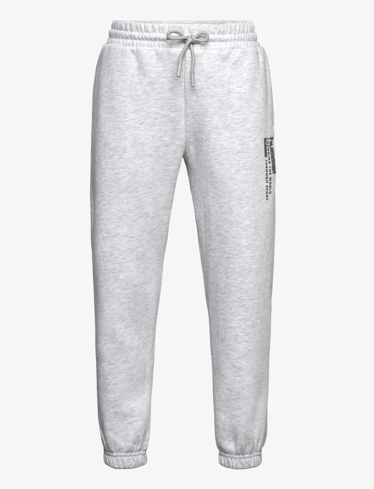 Hummel - hmlDANTE PANTS - spodnie sportowe - ultra light grey melange - 0
