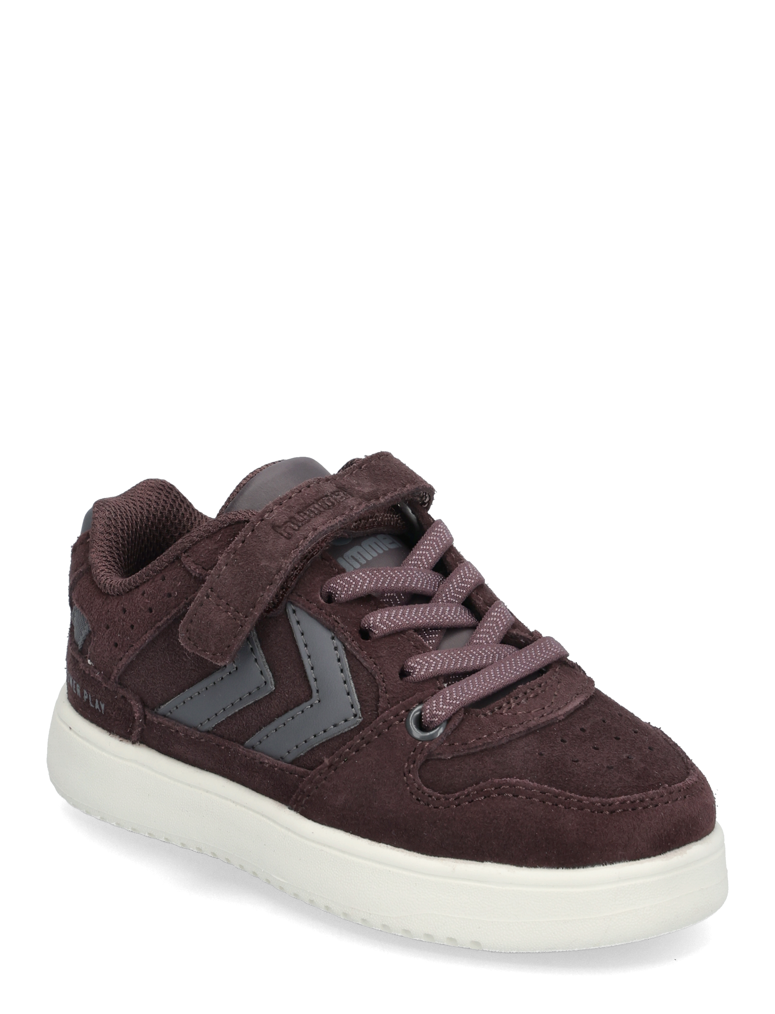 Hummel ST. POWER PLAY SUEDE JR - Vintererbjudanden - FUDGE / brown