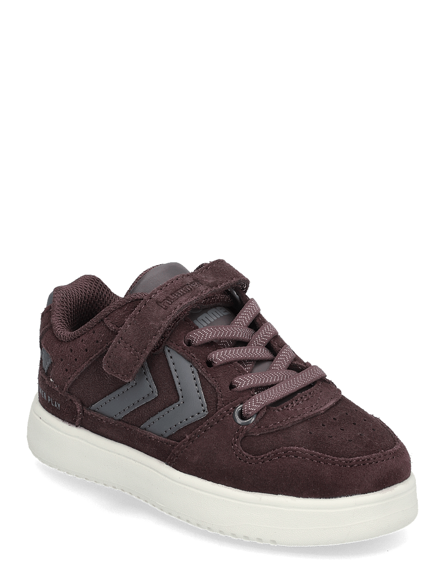 Hummel - ST. POWER PLAY SUEDE JR - lave sneakers - fudge - 0
