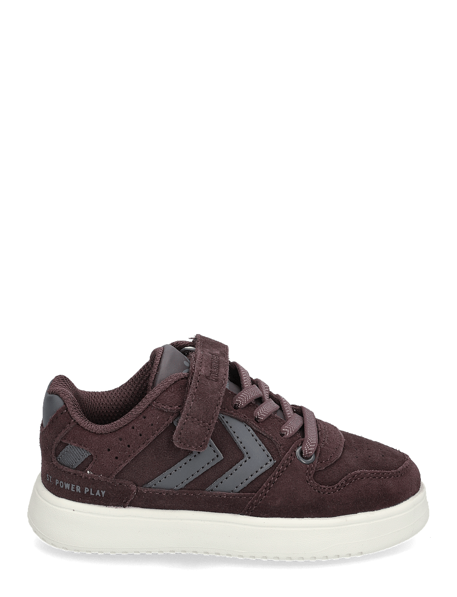 Hummel - ST. POWER PLAY SUEDE JR - lave sneakers - fudge - 1