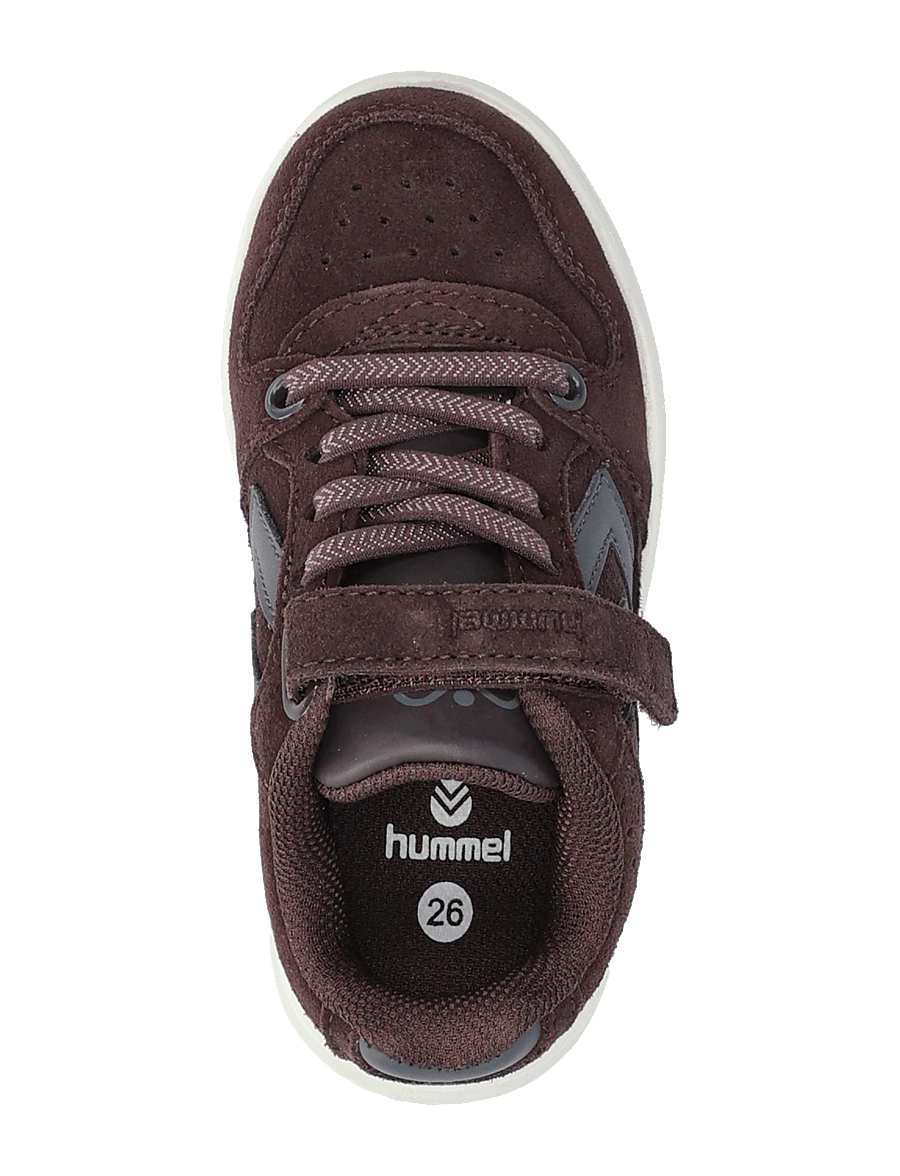Hummel - ST. POWER PLAY SUEDE JR - lave sneakers - fudge - 3