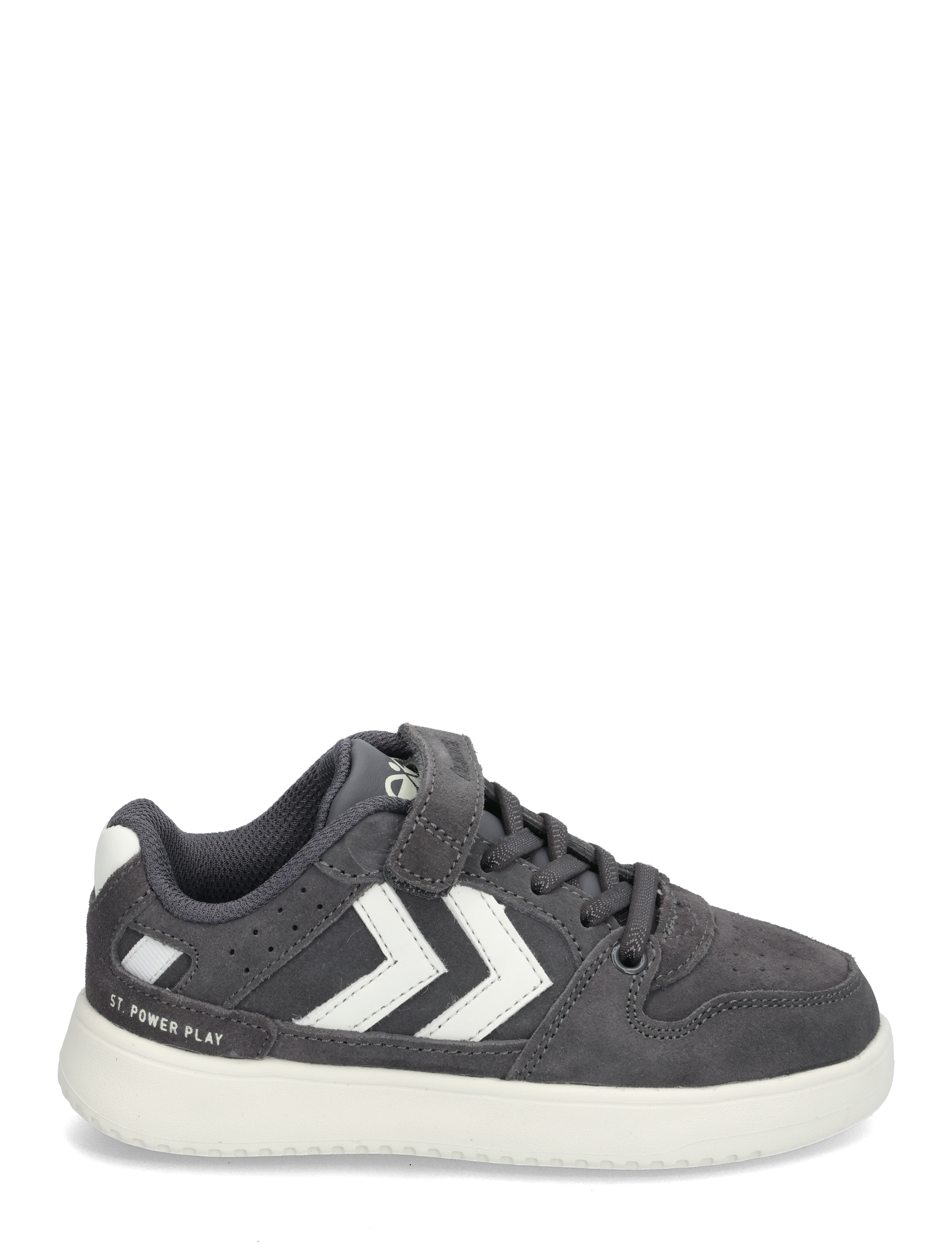 Hummel - ST. POWER PLAY SUEDE JR - white/obsidian/black - 1
