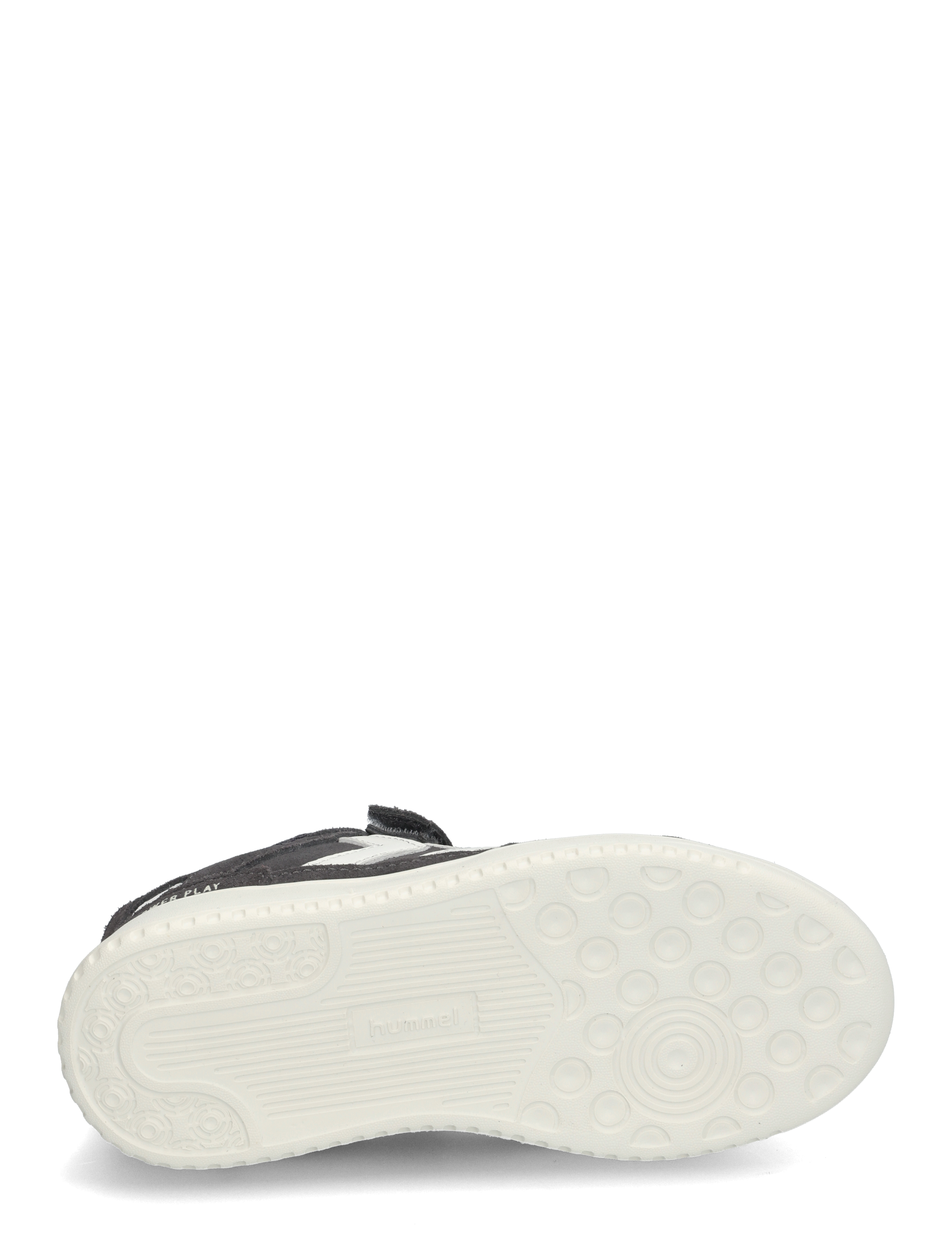 Hummel - ST. POWER PLAY SUEDE JR - white/obsidian/black - 3