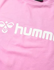 Hummel - hmlPLAG SHORTS SET - gładki t-shirt z krótkimi rękawami - pastel lavender - 4