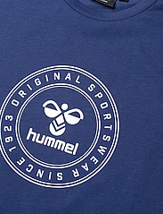 Hummel - hmlTRES CIRCLE T-SHIRT S/S - kortærmede - estate blue - 2