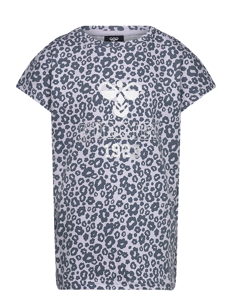 Hummel - hmlANNIKA T-SHIRT S/S - kortærmede t-shirts - cosmic sky - 0