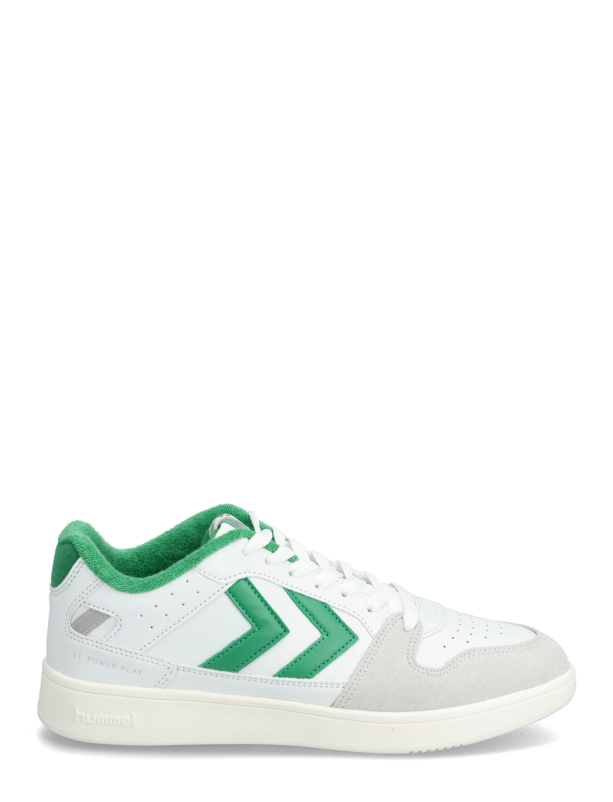 Hummel - ST. POWER PLAY PL - matalavartiset tennarit - green/white - 1