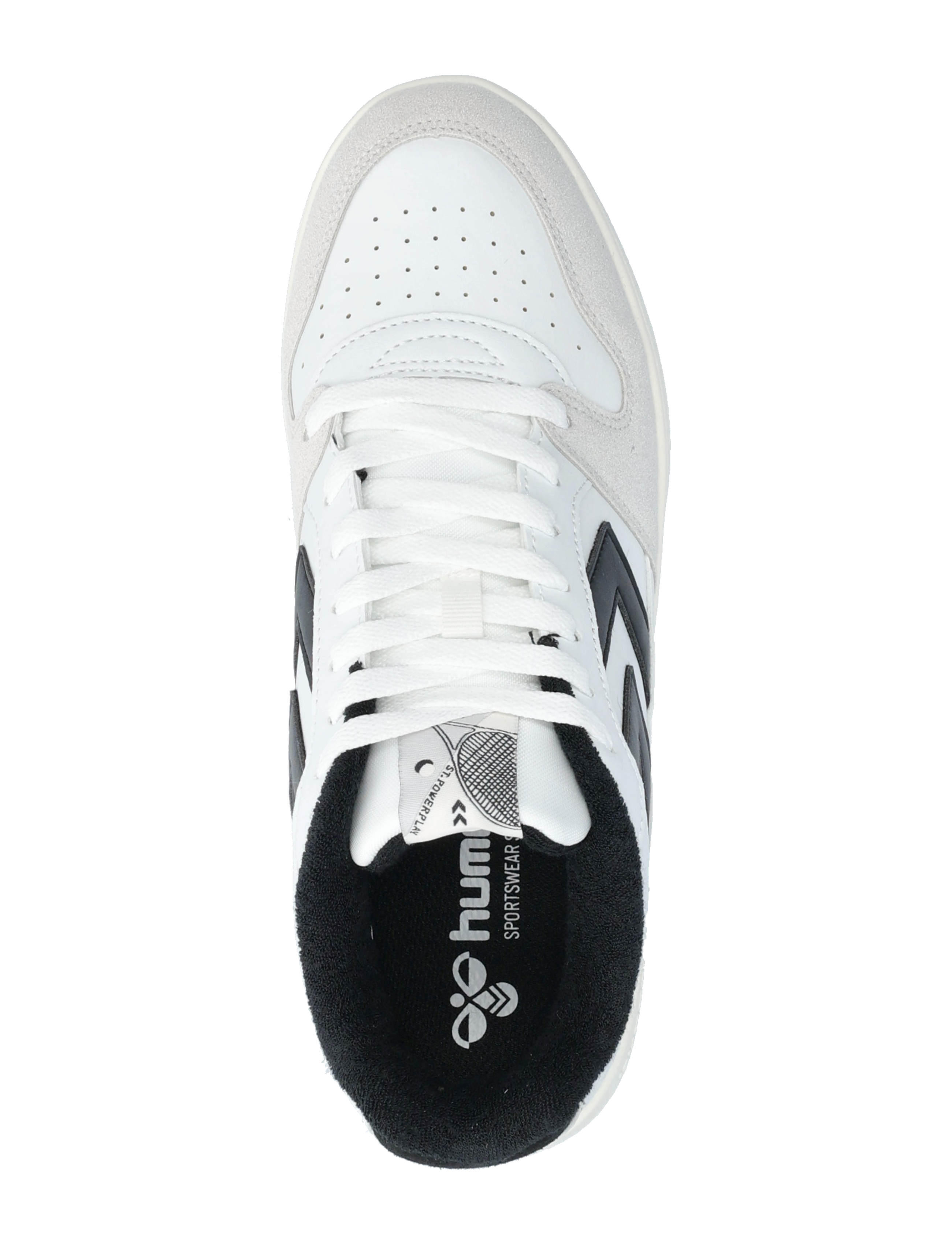 Hummel - ST. POWER PLAY PL - lave sneakers - white/black - 3