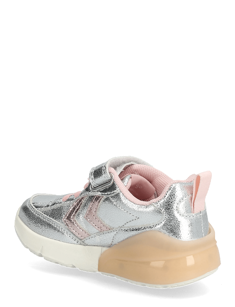 Hummel - DAYLIGHT GLITTER JR - skriešanas apavi - silver - 2