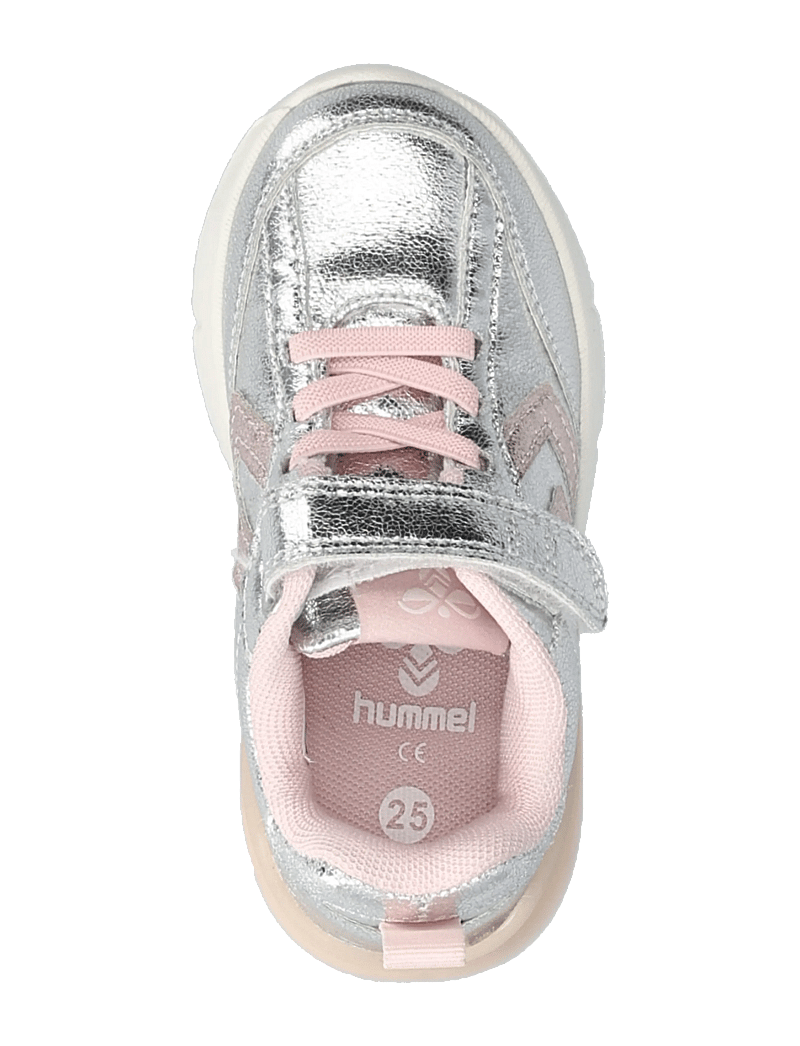 Hummel - DAYLIGHT GLITTER JR - skriešanas apavi - silver - 3
