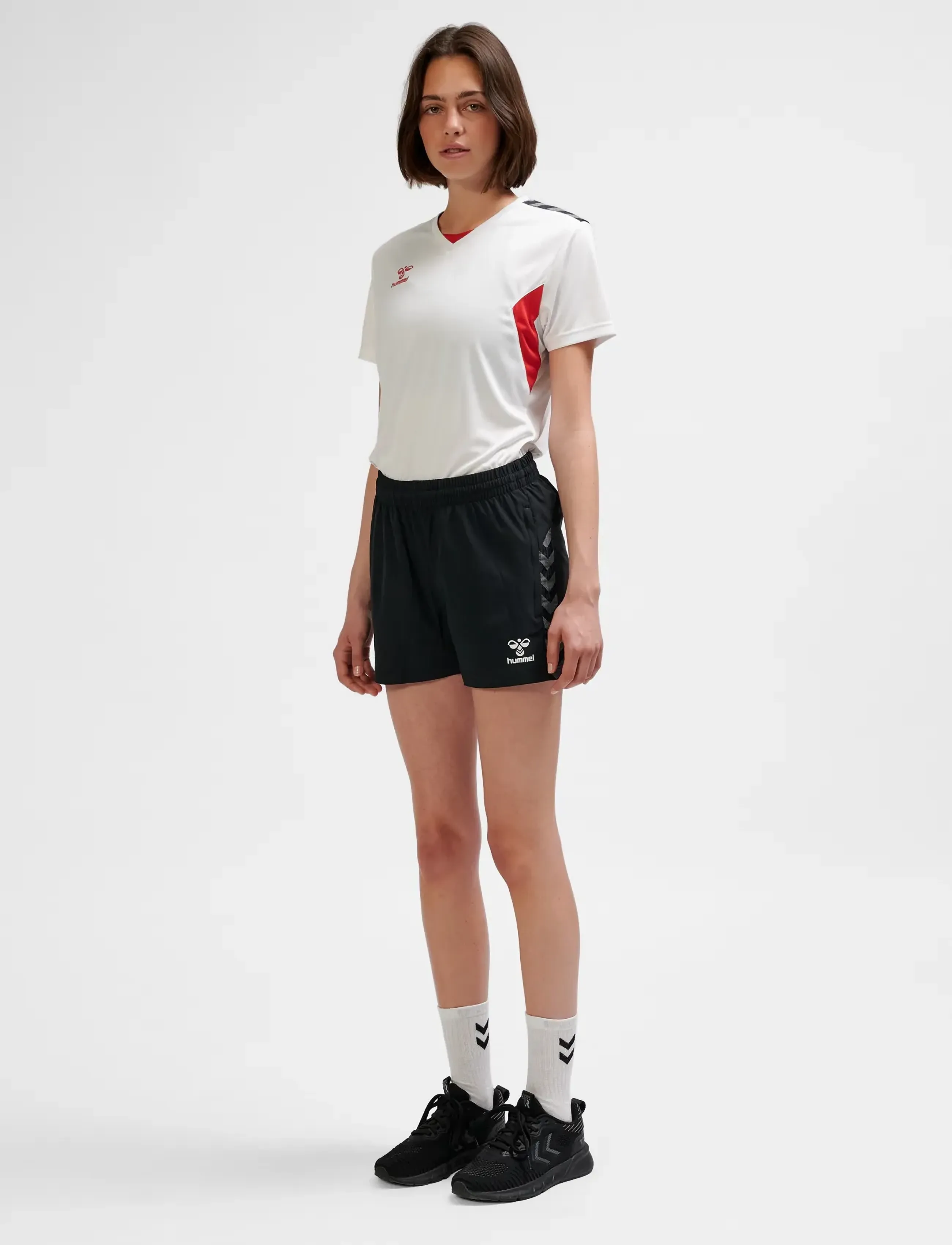 Hummel - hmlAUTHENTIC WOVEN SHORTS WOMAN - laveste priser - black - 0