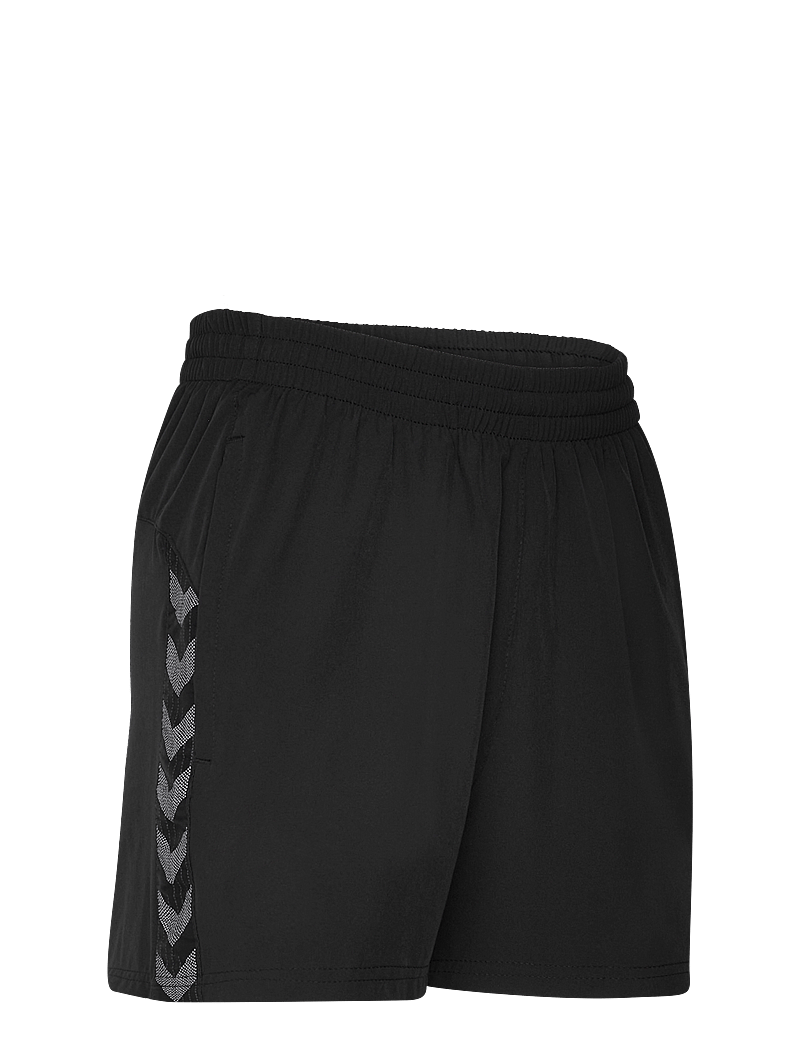 Hummel - hmlAUTHENTIC WOVEN SHORTS WOMAN - Æfinga stuttbuxur - black - 2