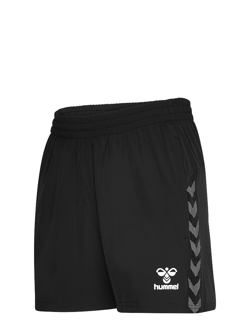 Hummel - hmlAUTHENTIC WOVEN SHORTS WOMAN - Æfinga stuttbuxur - black - 3