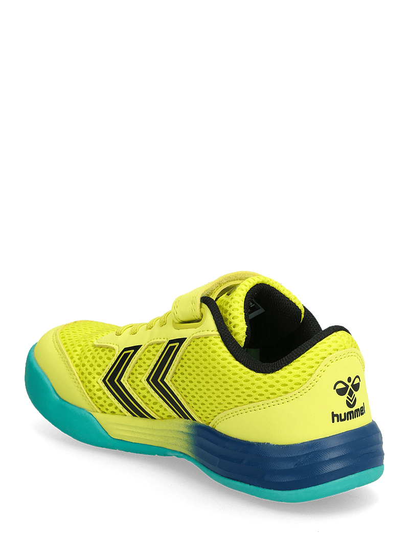 Hummel - MULTIPLAY FLEX VC JR - löparskor - limeade/anthracite - 2