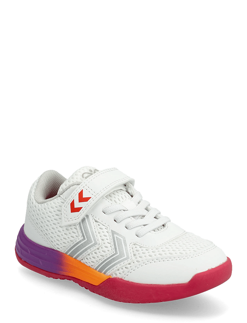 Hummel - MULTIPLAY FLEX VC JR - löparskor - white/pink - 0