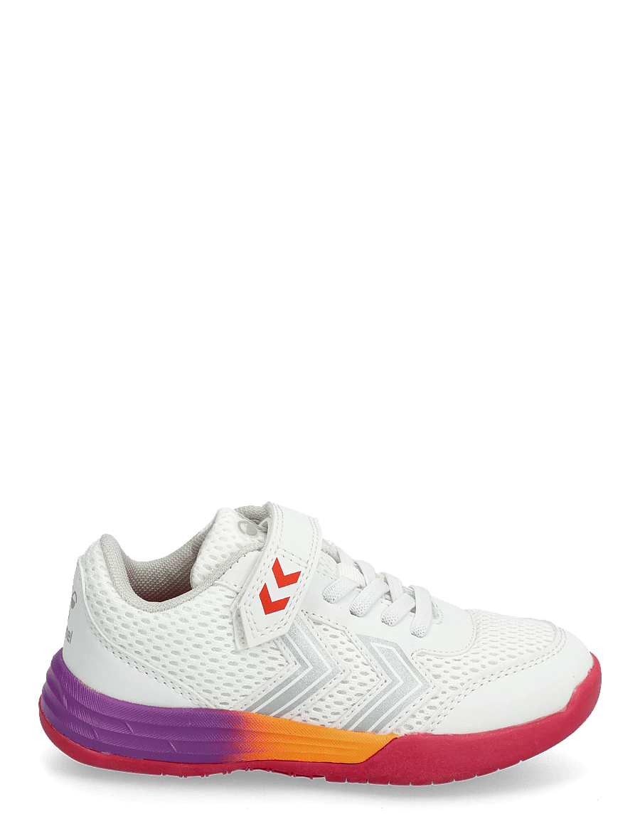 Hummel - MULTIPLAY FLEX VC JR - träningsskor - white/pink - 1