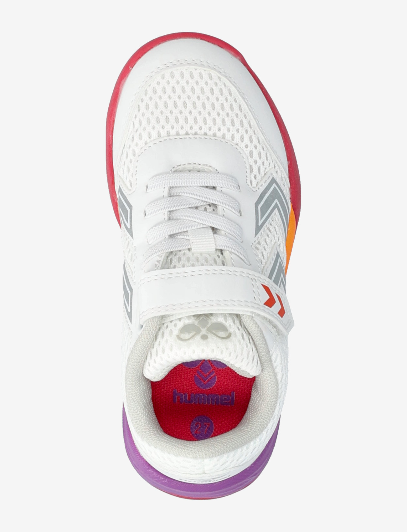 Hummel - MULTIPLAY FLEX VC JR - löparskor - white/pink - 3