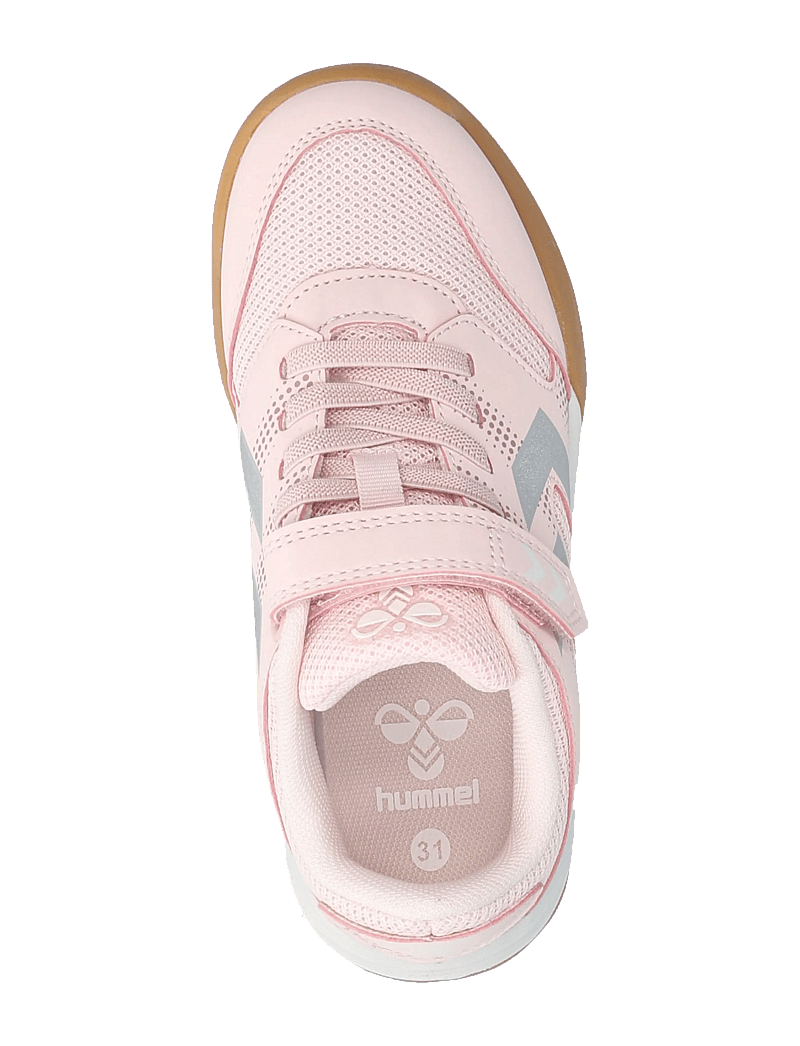 Hummel - MULTIPLAY STABLE VC JR - låga sneakers - pink-a-boo - 3