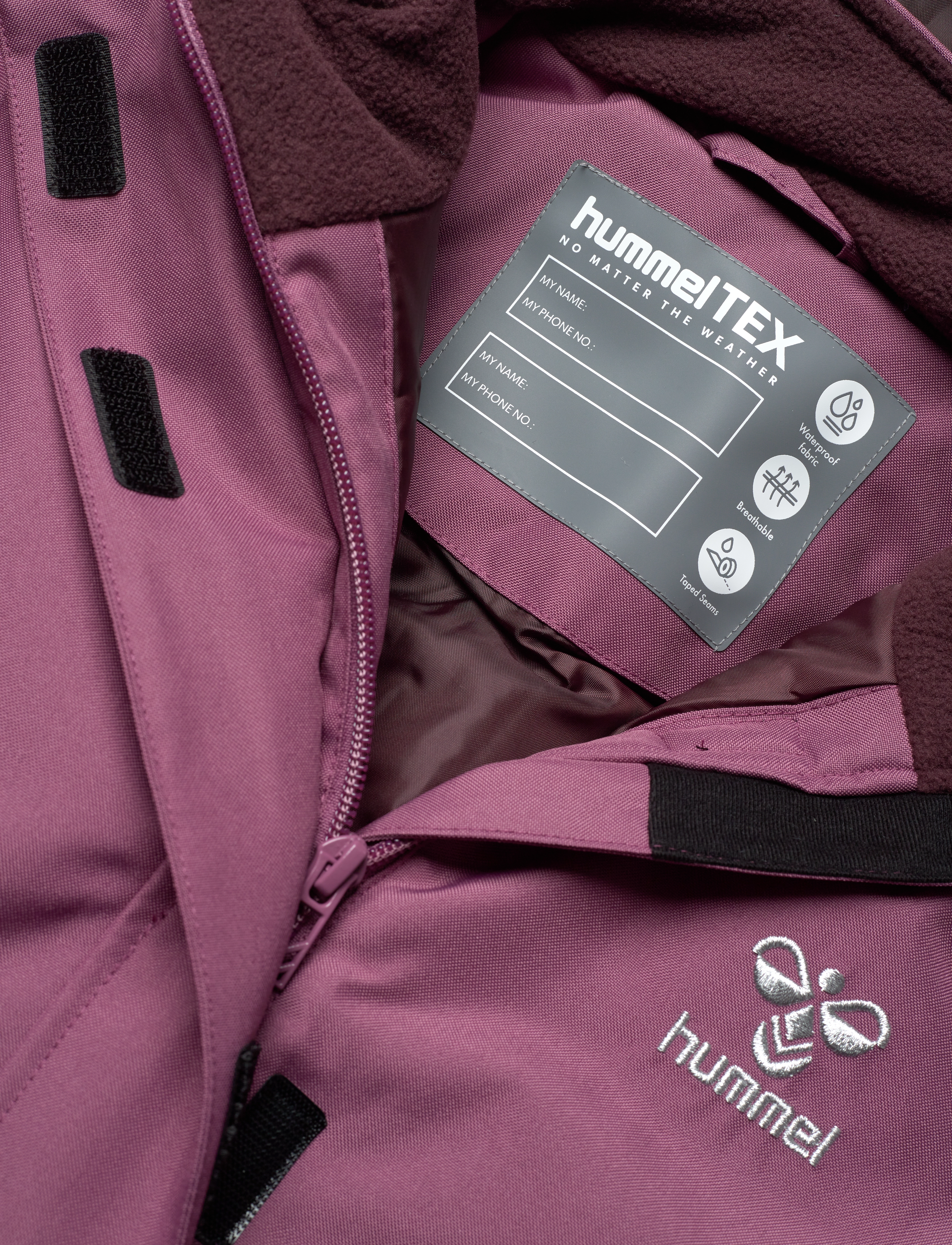Hummel - hmlGOAL TEX SNOWSUIT - tulipwood/tulipwood - 4