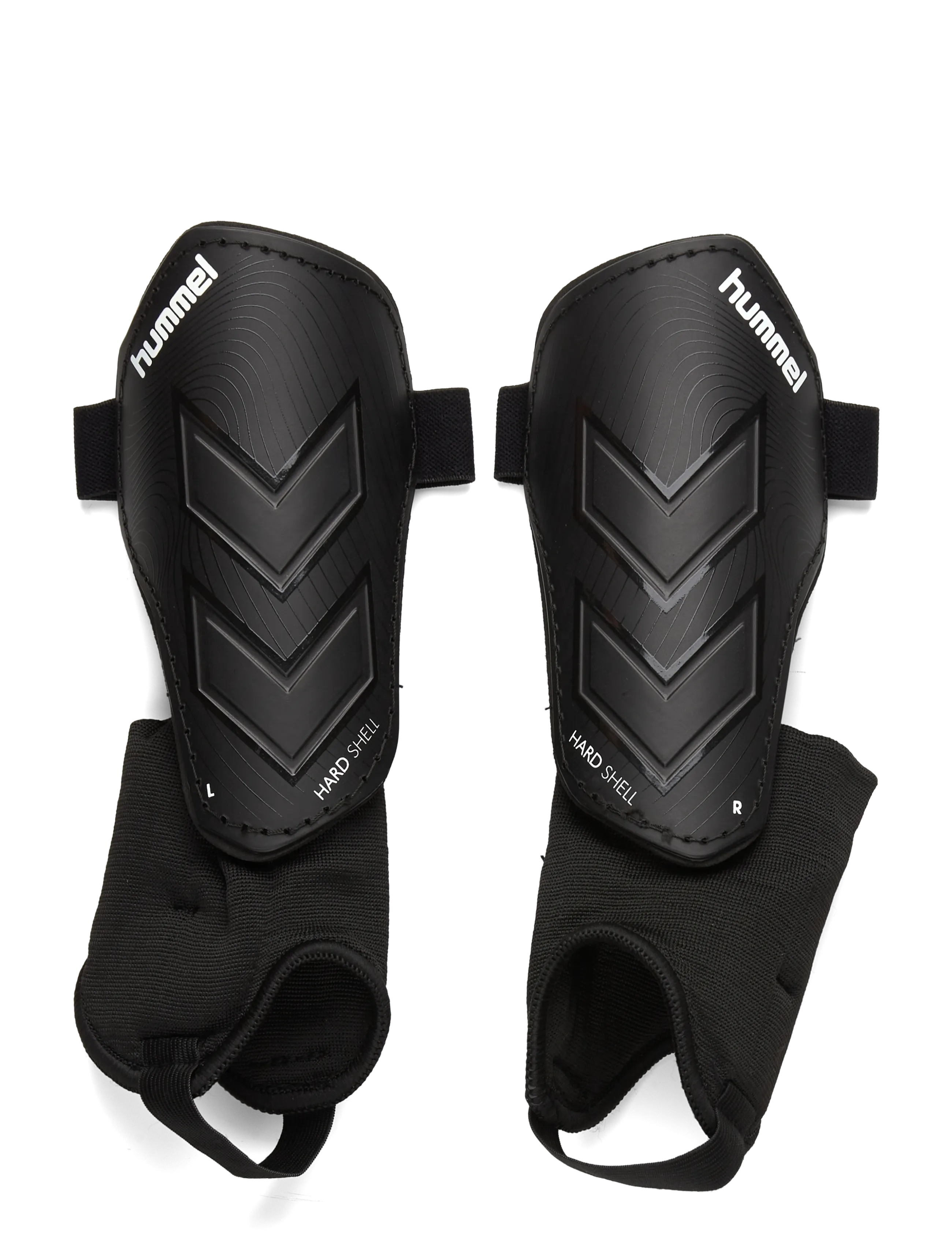 Hummel hmlSHIN GUARDS HARD SHELL - Ausrüstung - BLACK/BLACK/WHITE / black