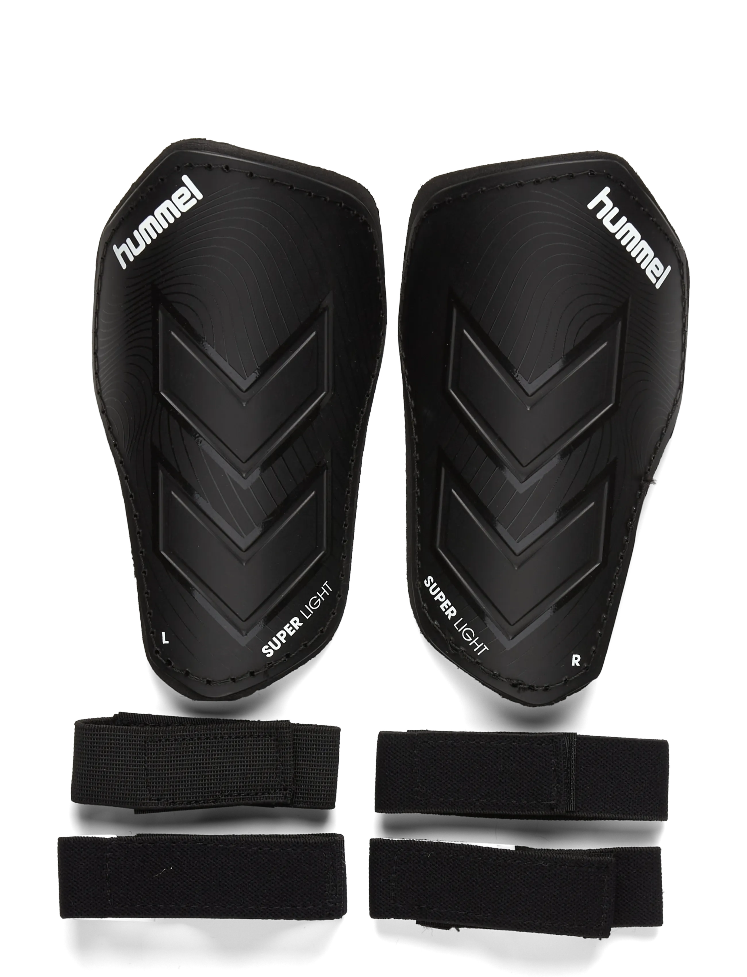 Hummel HML SHIN GUARDS SUPER LIGHT - Ausrüstung - BLACK/BLACK/WHITE / black