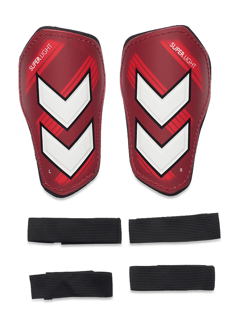 Hummel - HML SHIN GUARDS SUPER LIGHT - skinnebensbeskyttere - pompeian red - 0
