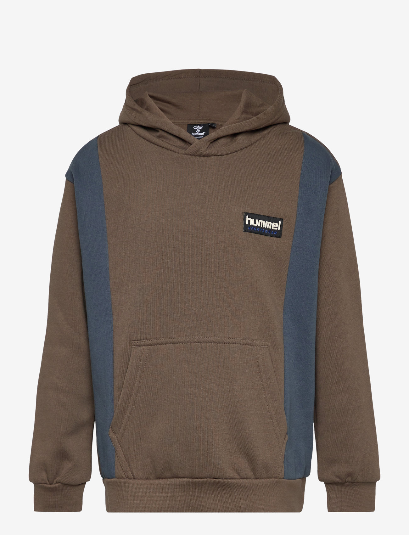 Hummel - hmlALLTON HOODIE - kapuzenpullover - major brown - 1