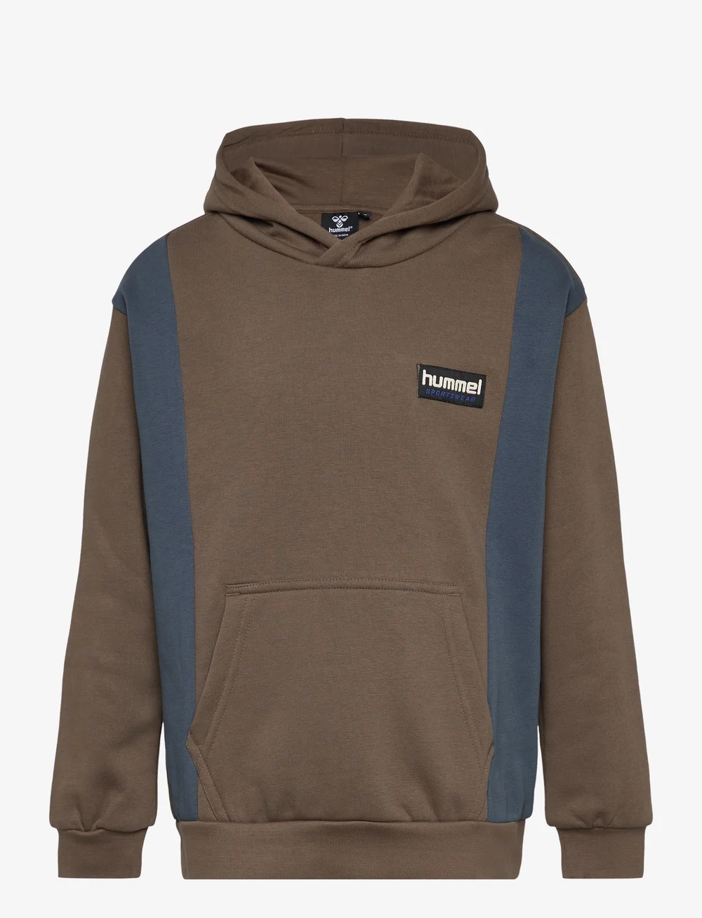 Hummel - hmlALLTON HOODIE - hettupeysur - major brown - 1