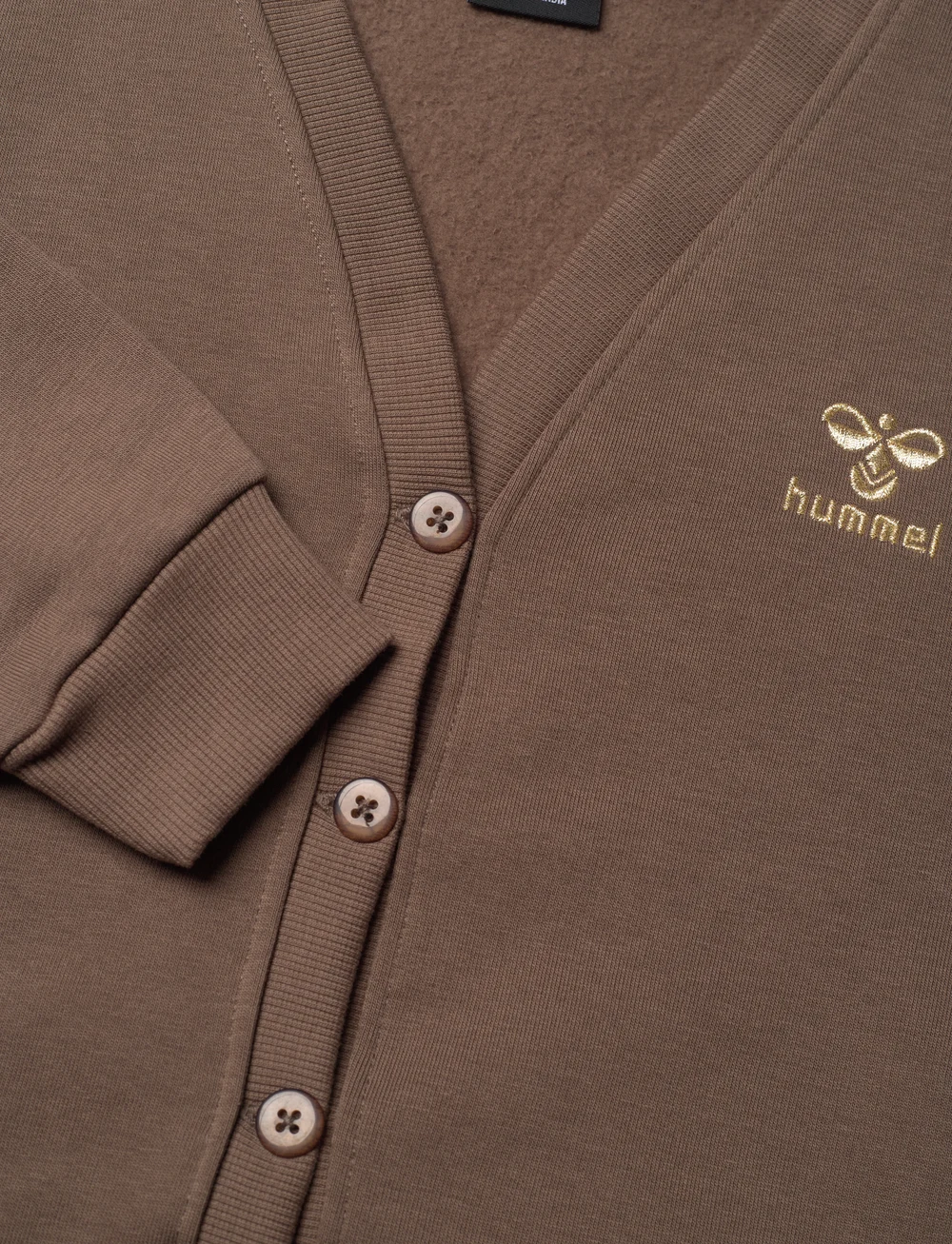 Hummel - hmlTONE SWEAT CARDIGAN - sweatshirts - major brown - 2